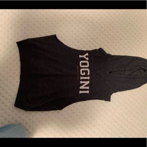 Spiritual gangster sleeveless hoodie